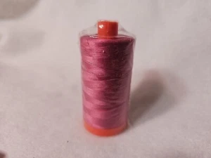 AURIFIL Quilting Thread - 50 WT - 1422 yds #2452 Rose - Picture 1 of 2