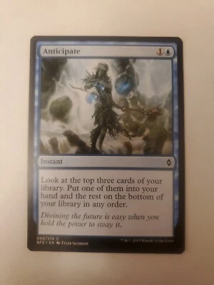 MTG Anticipate Battle for Zendikar 069/274 Regular Common - Image 1 of 2
