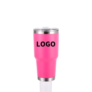 Water Cups with Customizable Logos Travel Stainless Steel Kettles Outdoor Vacuum - Picture 1 of 12