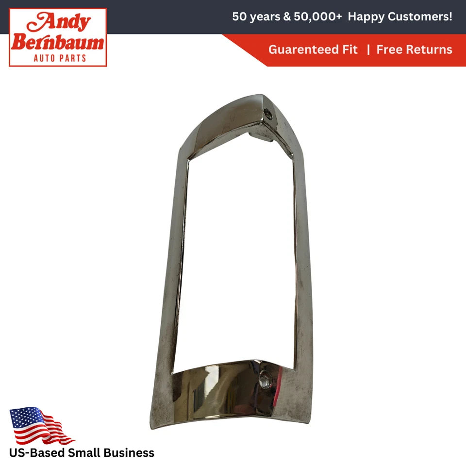 Lámpara de estacionamiento delantera derecha Plymouth 1953 luz bisel cromado moldura 1440097 nuevo de Lote Antiguo Foto 1 de 4