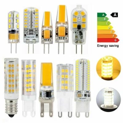 G4 Led Birne LampeWarmweiß/Kaltweiß G9 E14 2W-7W COB SMD Licht AC/DC 220V 12V - Bild 1 von 4