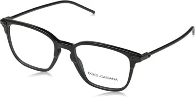 Dolce & Gabbana DG 3302 preto/preto fosco - cor 501 - armação de óculos - 53-19-145 - Imagem 1 de 4