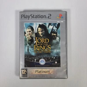 The Lord of the Rings The Two Towers PlayStation 2 PS2 Games + Manul PAL CIB - Picture 1 of 8