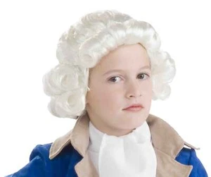 Kids Colonial American Wig - Picture 1 of 1