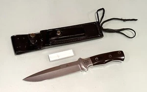 Vintage 1980” Al Mar SOF SOG Seki Japan De Opresso Liber Dagger Knife Sheath - Picture 1 of 12