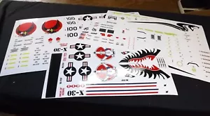 3 3/4" GI Joe Vehicle Decal Stickers Sheet You Pick Custom PRE-CUT Free shipping - Picture 1 of 103