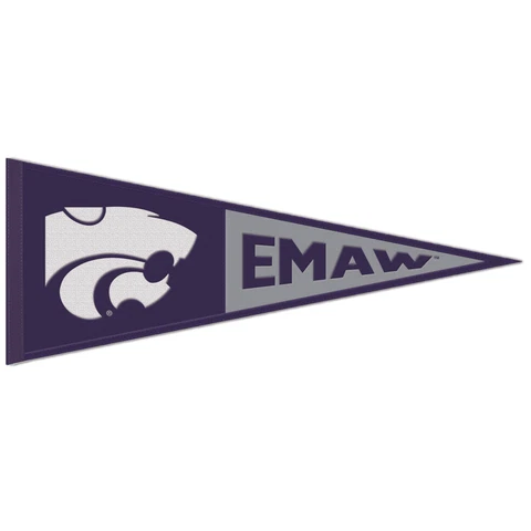 WinCraft Kansas State Wildcats 13" x 32" Slogan Pennant Cover