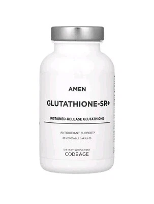 Amen Glutathione-SR+, Sustained-Release L-Glutathione 60 ct EXP 09/2026 - Image 1 of 4