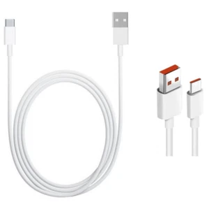 CAVO USB C ORIGINALE XIAOMI 6A per CARICA BATTERIE 60W 33W 67W 120W Turbo Charge - Foto 1 di 1