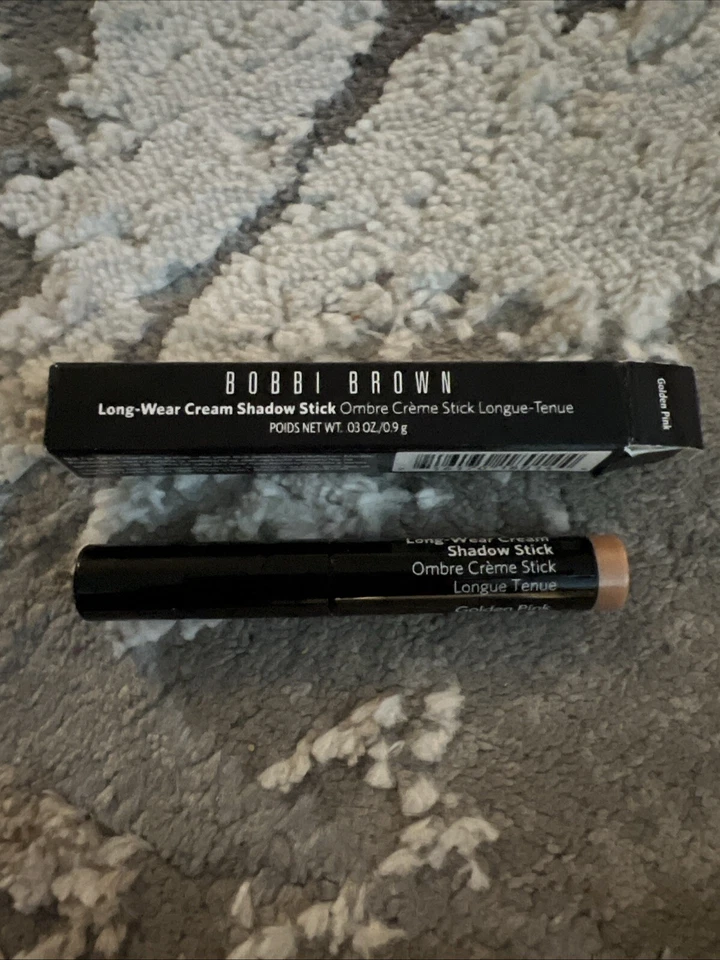 Bobbi Brown Long-Wear Cream Eye Shadow Stick GOLDEN PINK 0.03oz Travel Size NIB - Image 1 of 1