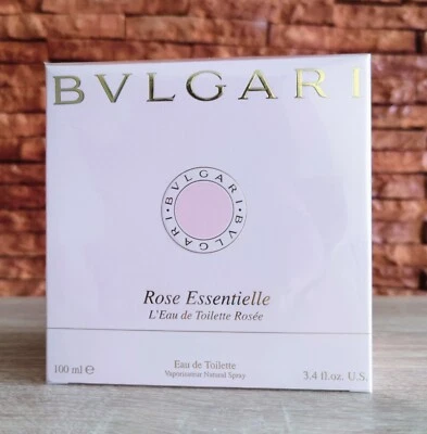 Descontinuado Bvlgari Rose Essentielle EDT para mujer 100 ml 3,4 fl oz nuevo en caja Foto 1 de 2