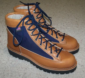 NEW Women's Danner Light LT Cascade, 30451, Brown Leather Blue Boots, 9 M - Picture 1 of 8