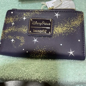 Disney Parks Loungfly Simulated Leather Glow In The Dark Wallet New With Tags - Picture 1 of 14