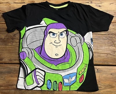 ✔️Camiseta Toy Story Buzz Lightyear estampada por Pixar niños talla 7 Foto 1 de 4