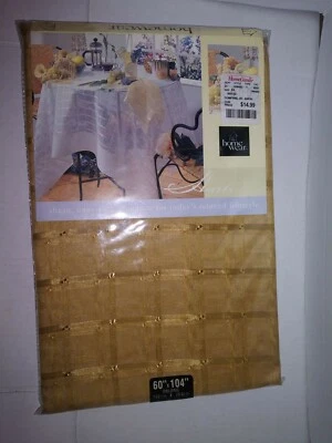 Halo Gold 60 x 104 Oblong Homewear Tablecloth - Image 1 of 2