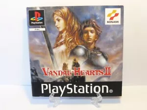 PS1 VANDAL HEARTS 2 - Manual ONLY - Complete Your Game PLAYSTATION - Picture 1 of 3