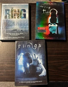 The Ring 3-Movie Collection DVD The Ring, the ring 2 (unrated), rings - Picture 1 of 1