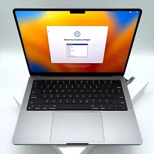 Apple MacBook Pro 14" Space Gray, 512GB SSD, 32GB Memory, M1 Pro, Apple Care+ - Picture 1 of 14