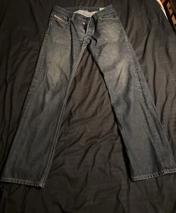 Diesel Jeans Herren 33x32 Dark Wash Bluejeans Viker - Bild 1 von 3