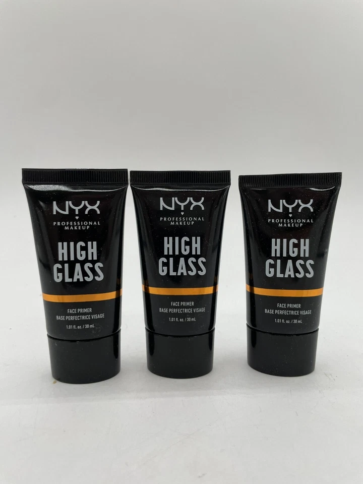 - NYX High Glass Face Primer HGFP03 Sandy Glow .