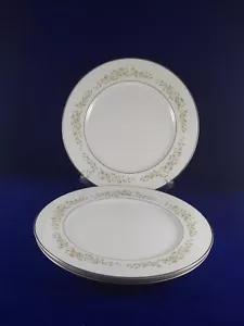 SANGO CHINA COTILLION 3770 PATTER MADE IN JAPAN, 3 DINNER PLATES 10 5/8". - Picture 1 of 7