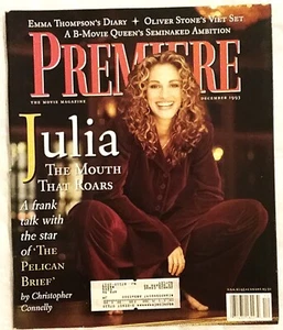 PREMIERE Magazine December 1993 - Julia Roberts - Picture 1 of 1