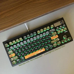 Juego de teclas translúcidas ZAKU GUNDAM PBT SAX para teclados mecánicos Cherry MX - Imagen 1 de 11