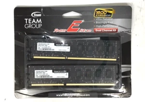 Team Group Elite DDR3 8GB Kit 2x4GB 1600MHz PC3-12800 Memory TED316G1600C11DC01 - Picture 1 of 6