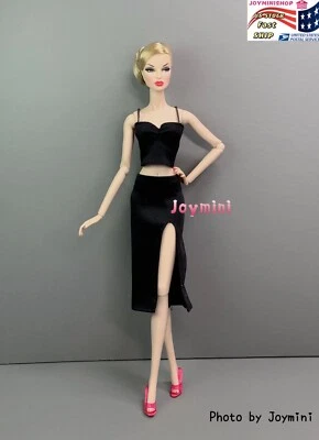 2件装时尚Royalty Integrity Poppy Parker NuFace娃娃衣服上衣裙连衣裙 — 第 1/4 张图片