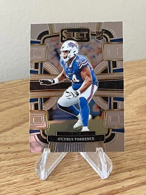O'Cyrus Torrence ROOKIE 2023 Panini Select Football #12 RC NFL Concourse Bills - Image 1 of 2