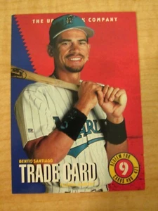 1995 Upper Deck Baseball Redemption Trade Card Benito Santiago #TC3 Florida - Picture 1 of 2