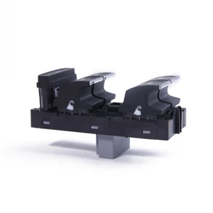 Chrome Left Front Glass Lift Main Switch For SKDOA Octavia 13-17 #5E0959857# - Picture 1 of 6