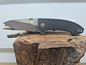 CRKT 4620 Avant Knife, Plain Edge Folding LinerLock 8Cr14MoV Blade - Picture 1 of 12