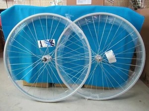 Bicycle Wheelset 27" x 1-1/4" Safety Fit Older Road Bikes Schwinn & Others - New - Picture 1 of 6