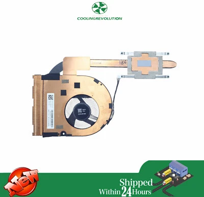 Laptop CPU Heatsink Fan For Lenovo ThinkPad T15p P15v Gen 1 5H40X89395 96 UMA - Image 1 of 2