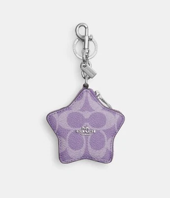 Nuevo con etiquetas Bolso Coach Star Signature Dije en Plata/Iris Foto 1 de 4