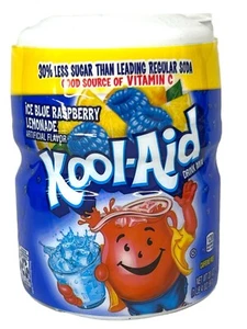 Kool Aid Ice Blue Raspberry Lemonade Drink Mix 20 oz - Picture 1 of 1