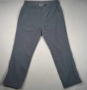 Hombres Rohan Forros Secos Gris Impermeable Pantalones Senderismo Caminar Pantalones W38 - Imagen 1 de 8