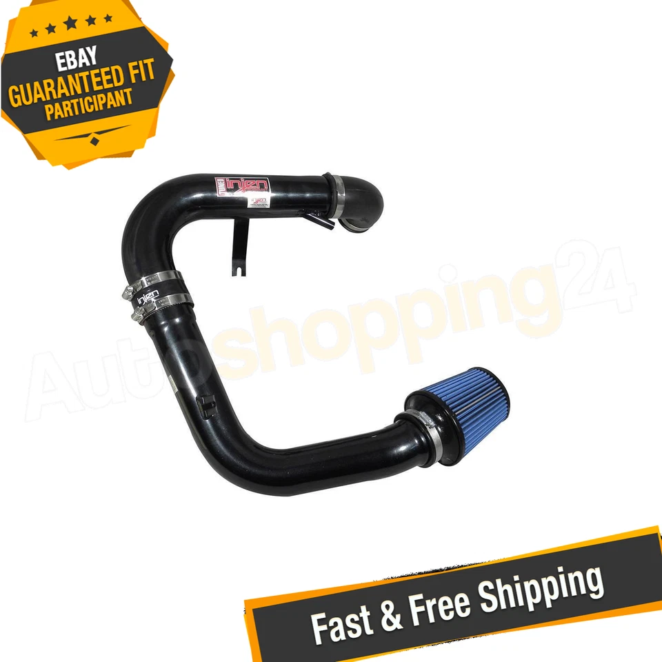 Injen SP1567BLK SP entrada de ar frio preta para 01-05 Honda Civic DX/EX/LX 1.7L L4 - Imagem 1 de 4