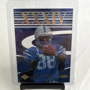 Marvin Harrison 1999 Collectors Edge Super Bowl XXXIV Acetate #2800/3000 HOF - Bild 1 von 5