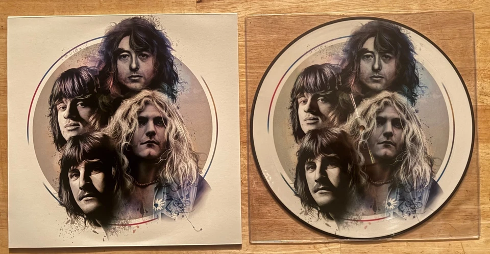 33 LP PICTURE DISC LED ZEPPELIN FROM L.A TO HEAVEN MEXICO FAN CLUB - Image 1 of 2