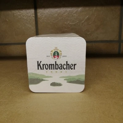 Bierdeckel Krombacher 100 Stück Bierfilz Untersatz Auf unsere Natur