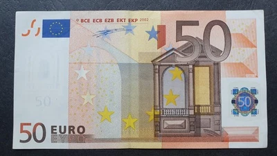 FINLAND 50 euro 2002 L-serie, Duisenberg, VF, H006; ...588 - Image 1 of 3