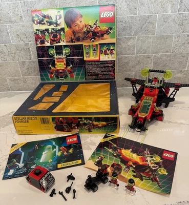 VINTAGE LEGO SPACE M:TRON SET 6956 STELLAR RECON VOYAGER 100% W/ BOX AND MANUAL - Image 1 of 4