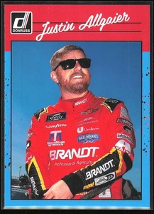 Justin Allgaier 2023 Donruss Carolina Blue #157 JR Motorsports - Picture 1 of 2