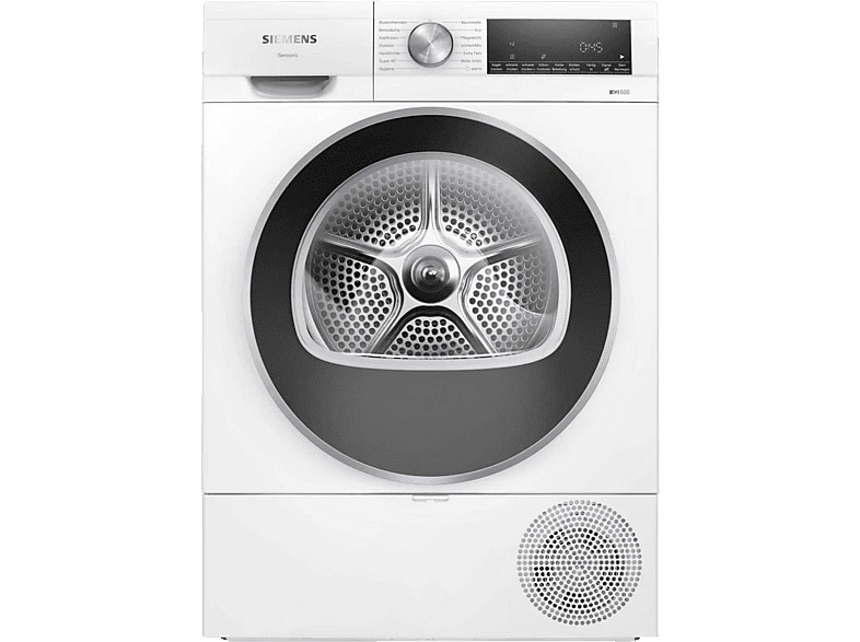 SIEMENS WQ43G2D0EM Wärmepumpentrockner iQ500 (9,0 kg, Weiß) B-Ware - Bild 1 von 1