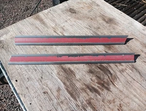 1983 - 87 ? Chevrolet Scottsdale Front Grill Trim Stainless Steel Strips Stripes - Picture 1 of 13