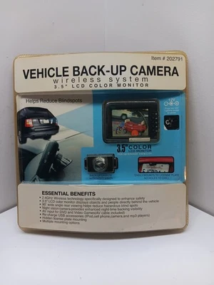 VEHICLE  BACK UP CAMERA NEW IN PACKAGE SEALED - Image 1 of 4