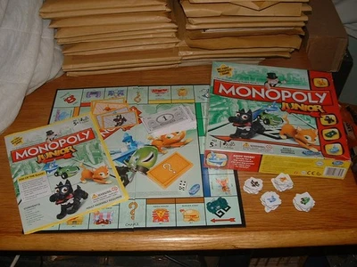 Monopoly Hasbro Junior Board Game A6984 - For Spares - Image 1 of 4