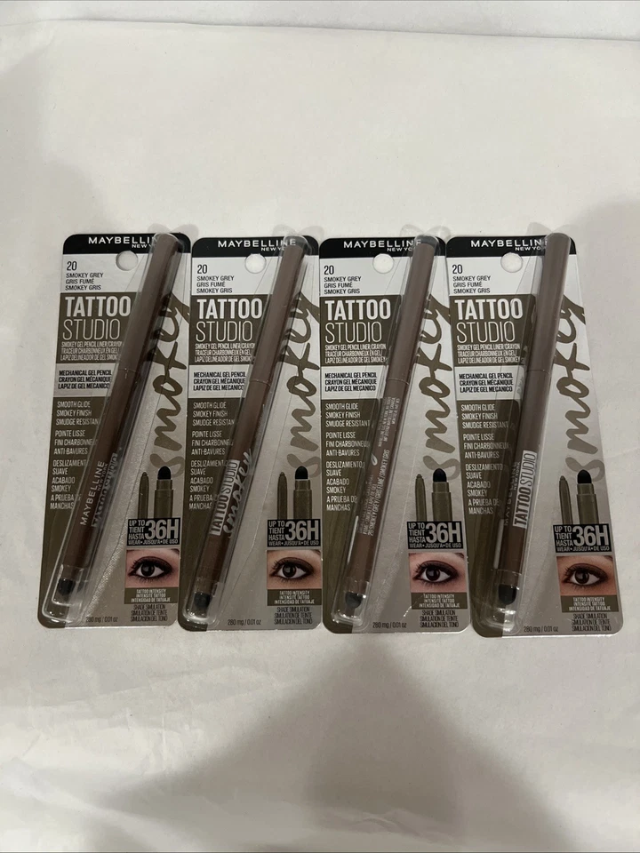 Maybelline Tattoo Studio Smokey Gel Pencil Eyeliner 0.01 oz - Black